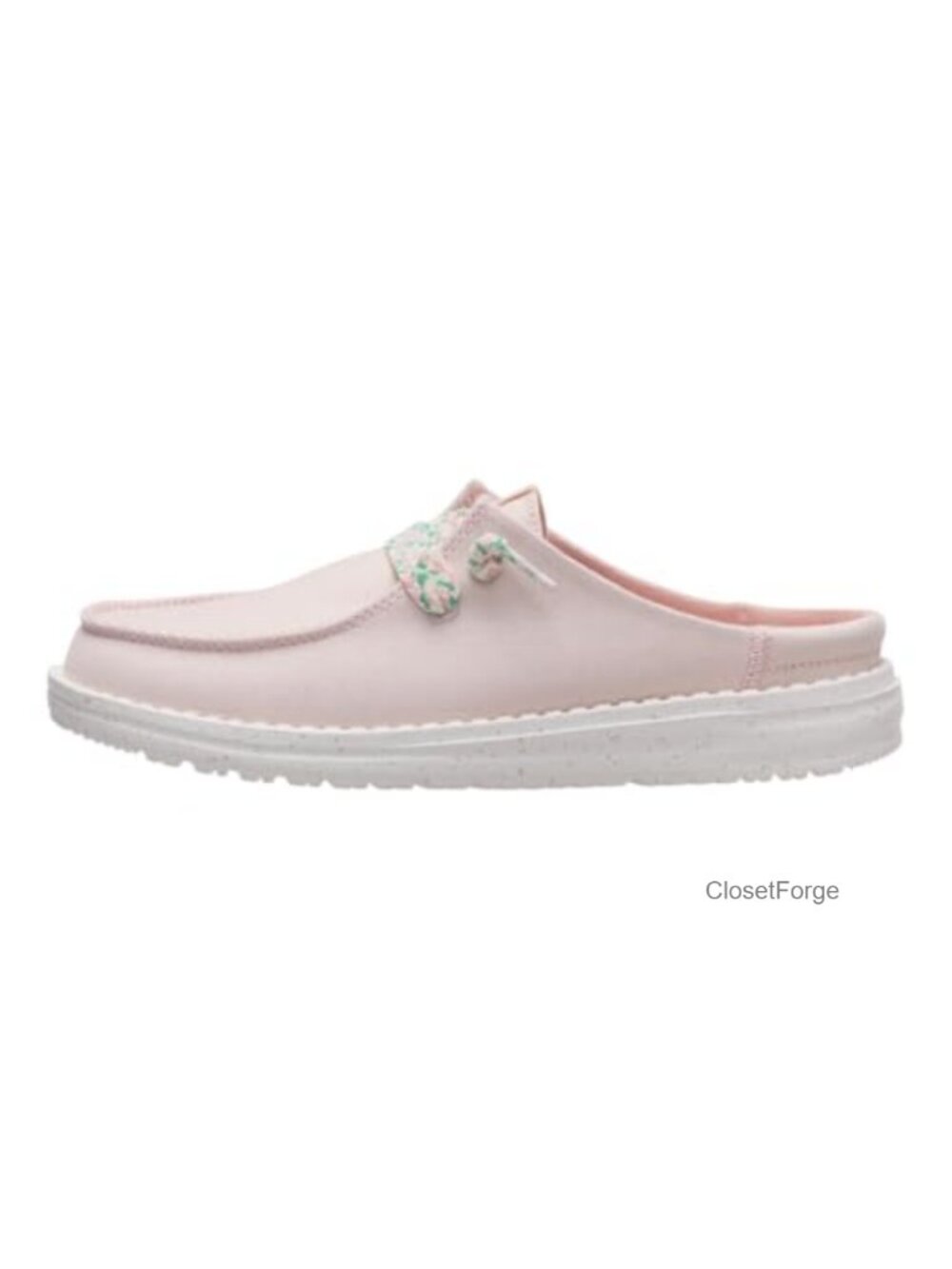 Wendy Slip Friendship Lace Slip On Mule Textile Upper Women's Shoes